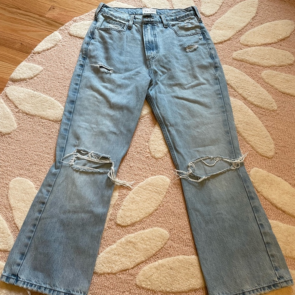 Frame Le High N Tight Crop Mini Bootcut Jeans 27
